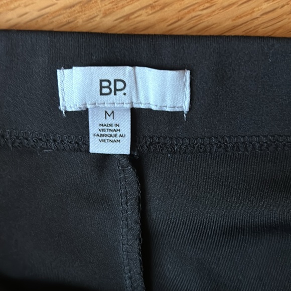 BP Black Slit Leggings Sz. Medium - Picture 3 of 3